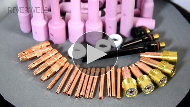 nudle様　用 RIVERWELD TIG Gas Lens Alumina Nozzle Ceramic Cup 53N60 6# 3