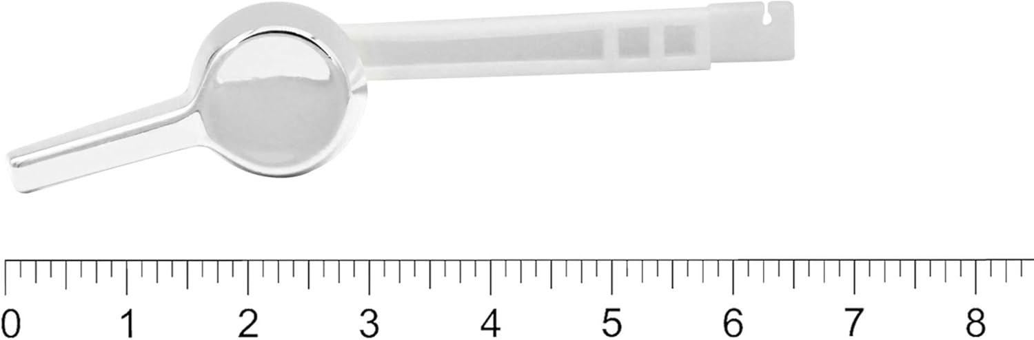 Polished Chrome Frontal Toilet Tank Lever Replacement