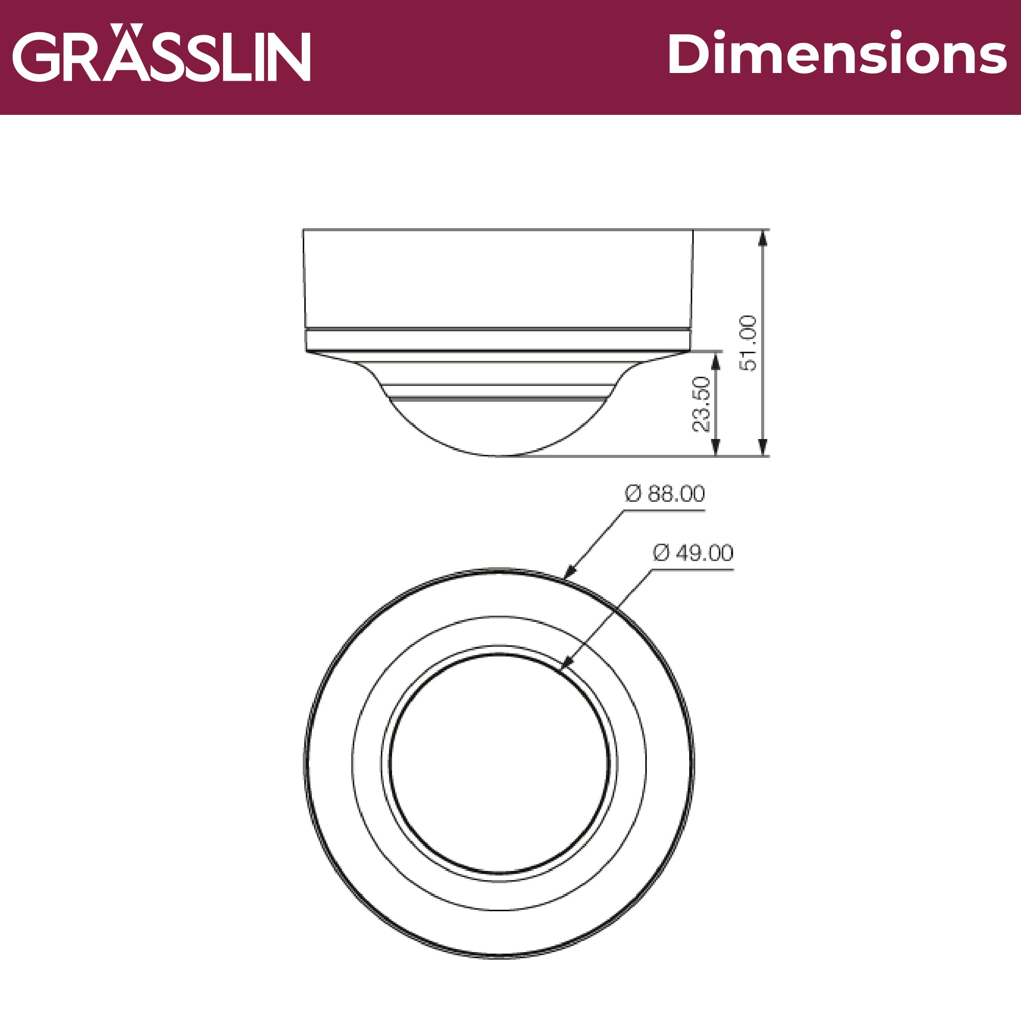 18.06.0026.1 talis 360 A PIR-Melder Deckenmontage innen 360° 230 V