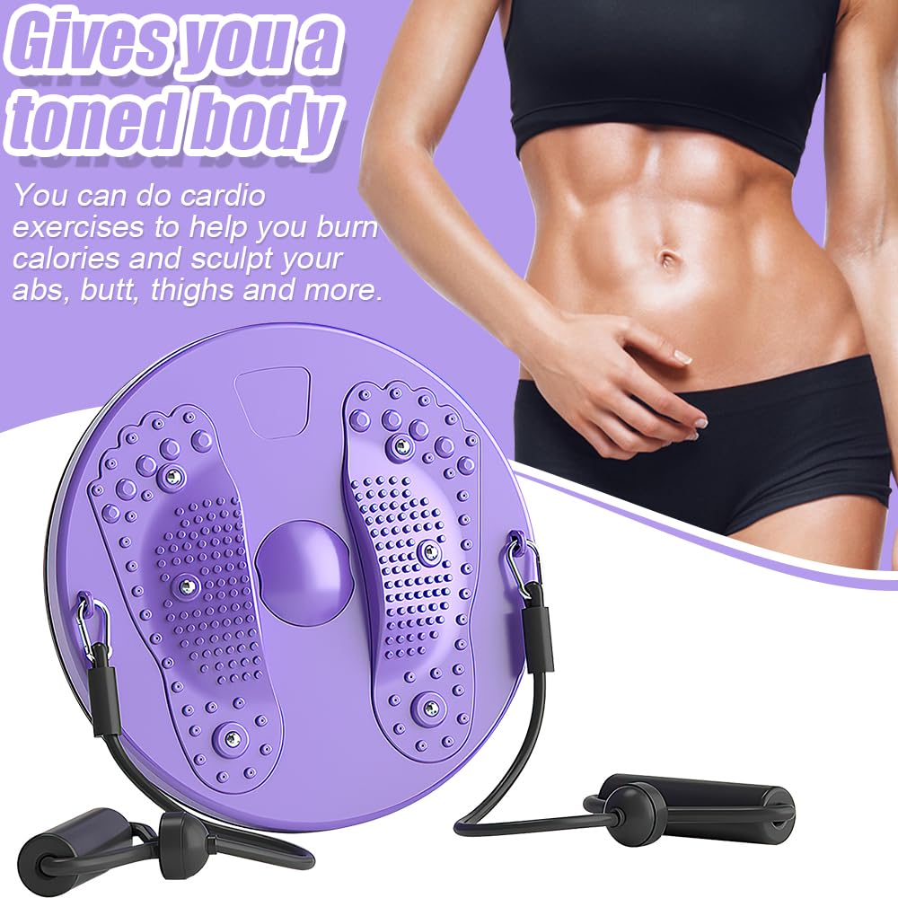 BGZLEU Waist Whisper Disc, Body Twister Waist Twister Body Shaping Rotating Board For Women's