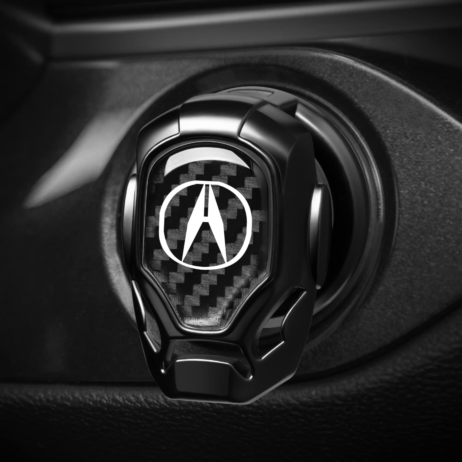 Buy Car Engine Start Stop Button Cover with Car Logo,Car One Key Push