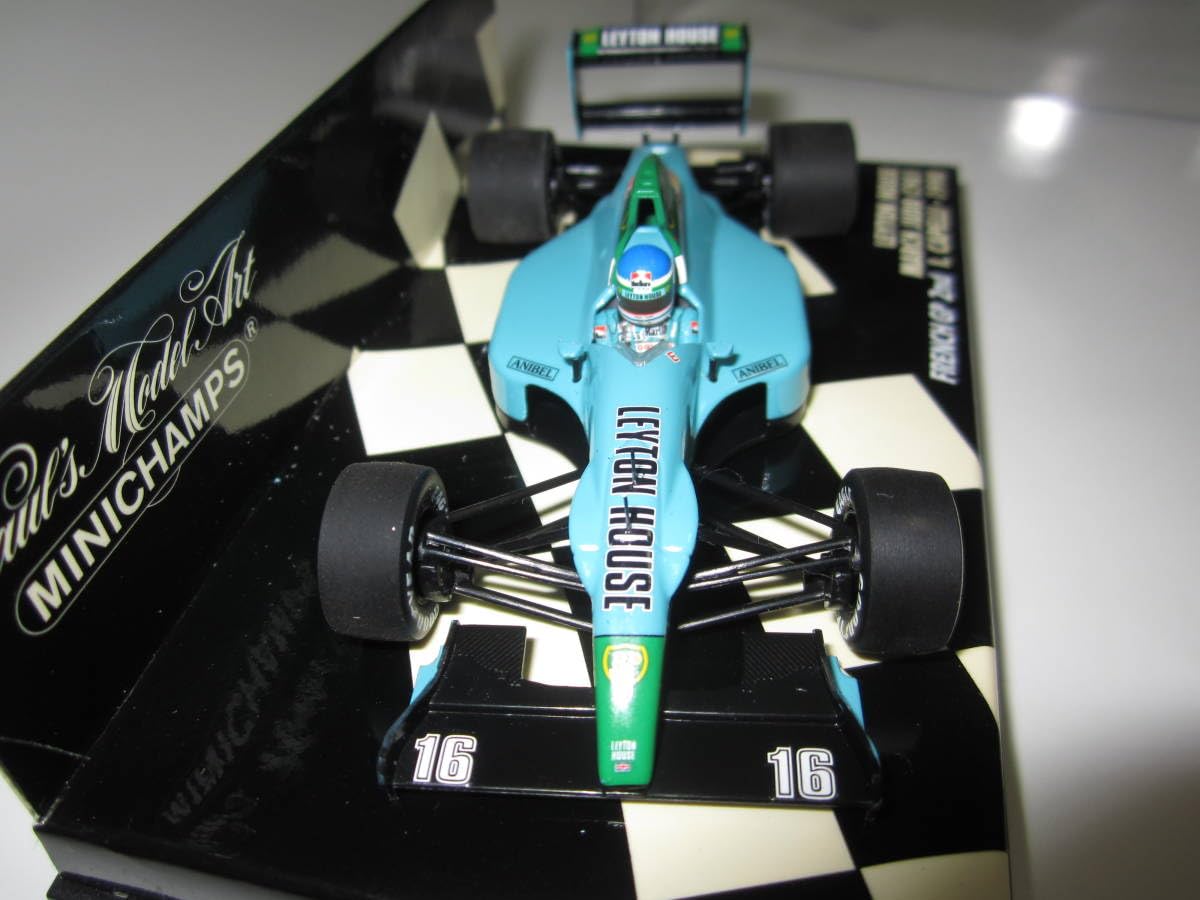 Amazon | PMA ミニチャンプス 1/43 レイトンハウス C901 ジャッド 1990