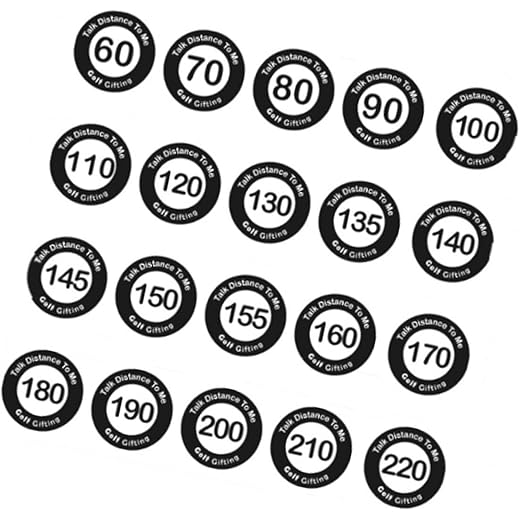 Golf Marker Tool 20x Reusable Lightweight Black