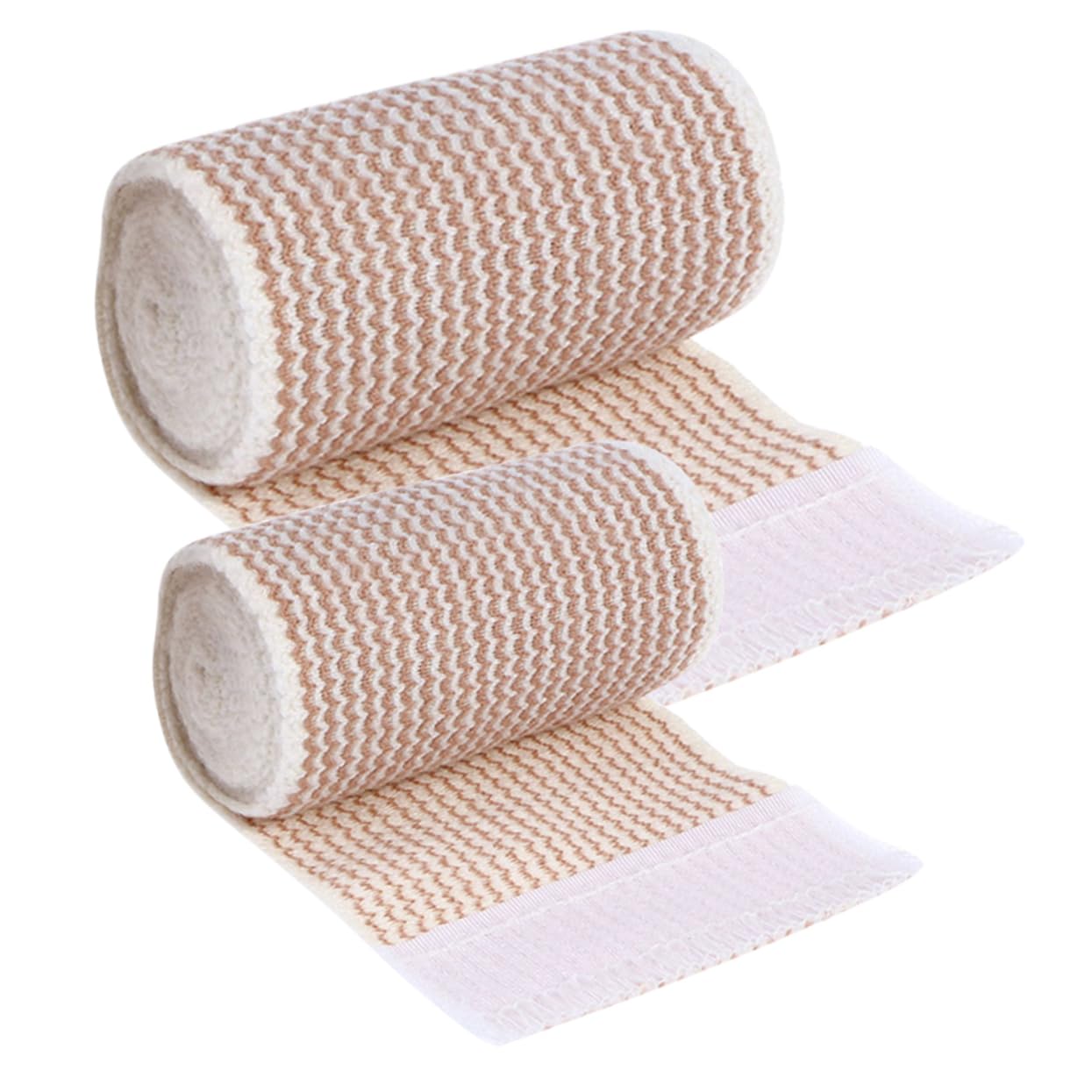 HAWILLOSCH Sports Elastic Bandage 2 Rolls Wrist Tape Ankle Wrap Knee Support Adhesive Bandages Cohesive Lightweight Material