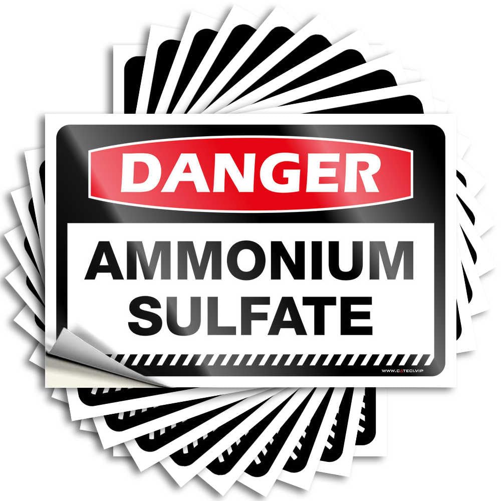 Saying - Winter Garage Danger Ammonium Sulfate for Diatomaceous Backyard Decor(6X9CM)