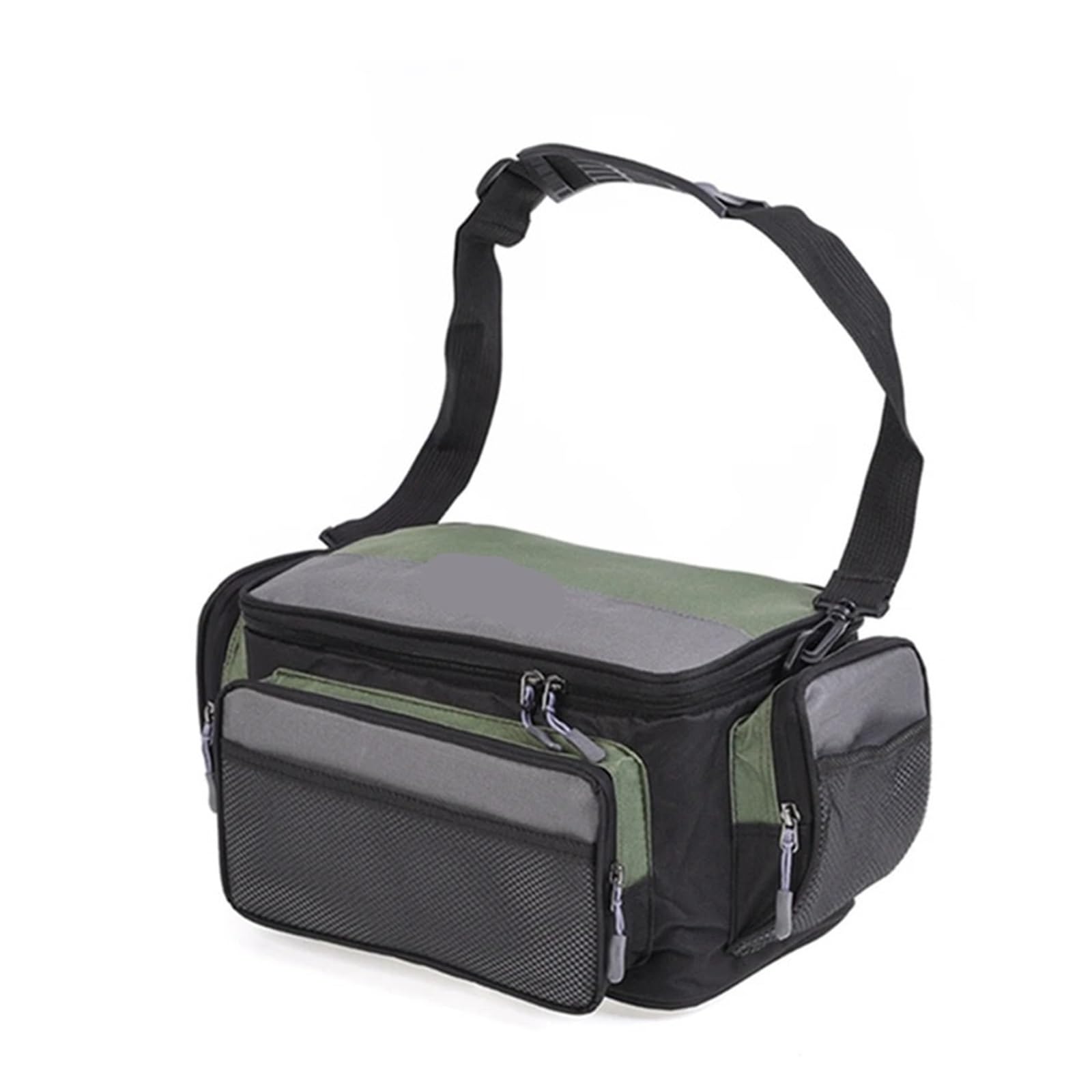 Mochila Pesca Bolsa de Pesca Multifuncional, Bandolera, for Guardar carretes de Pesca, señuelos y Aparejos, de Tela Oxford, de Gran Capacidad