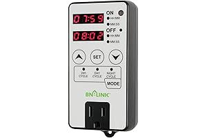 Short Cycle Timer: BN-LINK Digital Timer Outlet for Intermittent Operation