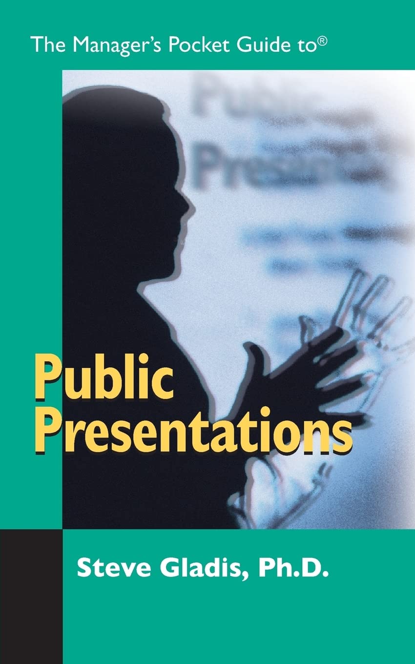 Buy The Manager's Pocket Guide to Public Presentations — BookShops.in
