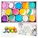 Produktbild Badebomben McNory Badekugel Geschenk Set,14 Bath bombs für Schaumbad und Natürliche Ätherisches Öl Spa,Perfekte Valentinstag Geburtstag Weihnachten Badekugeln Geschenk