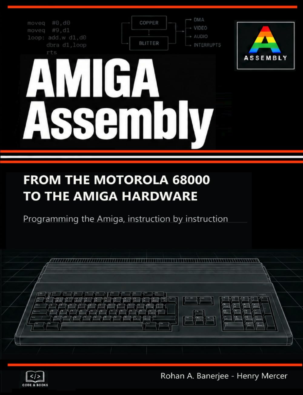 Amiga Assembly: 68000 Code, the Copper and the Blitter on a Machine That Shares Its Memory: Bare-Metal Programming for the Commodore Amiga 500, with a Complete Game and Demo