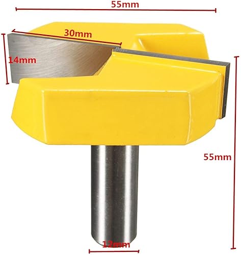 Miniatura 2 de Lagaga 12 "pulgadas vástago de gama alta diámetro grande junta mango acero imitación parte inferior T-ranura línea gabinete fresado carpintería