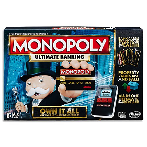 Image of Monopoly Ultimate Banking Edition Board Game & Board Game, Games & Puzzles,8+ Years