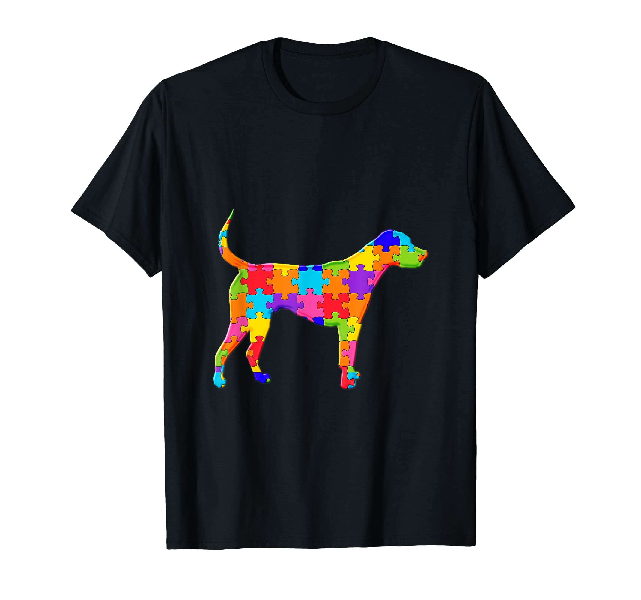 Dog Pet Puzzle Autism Puzzle T-Shirt