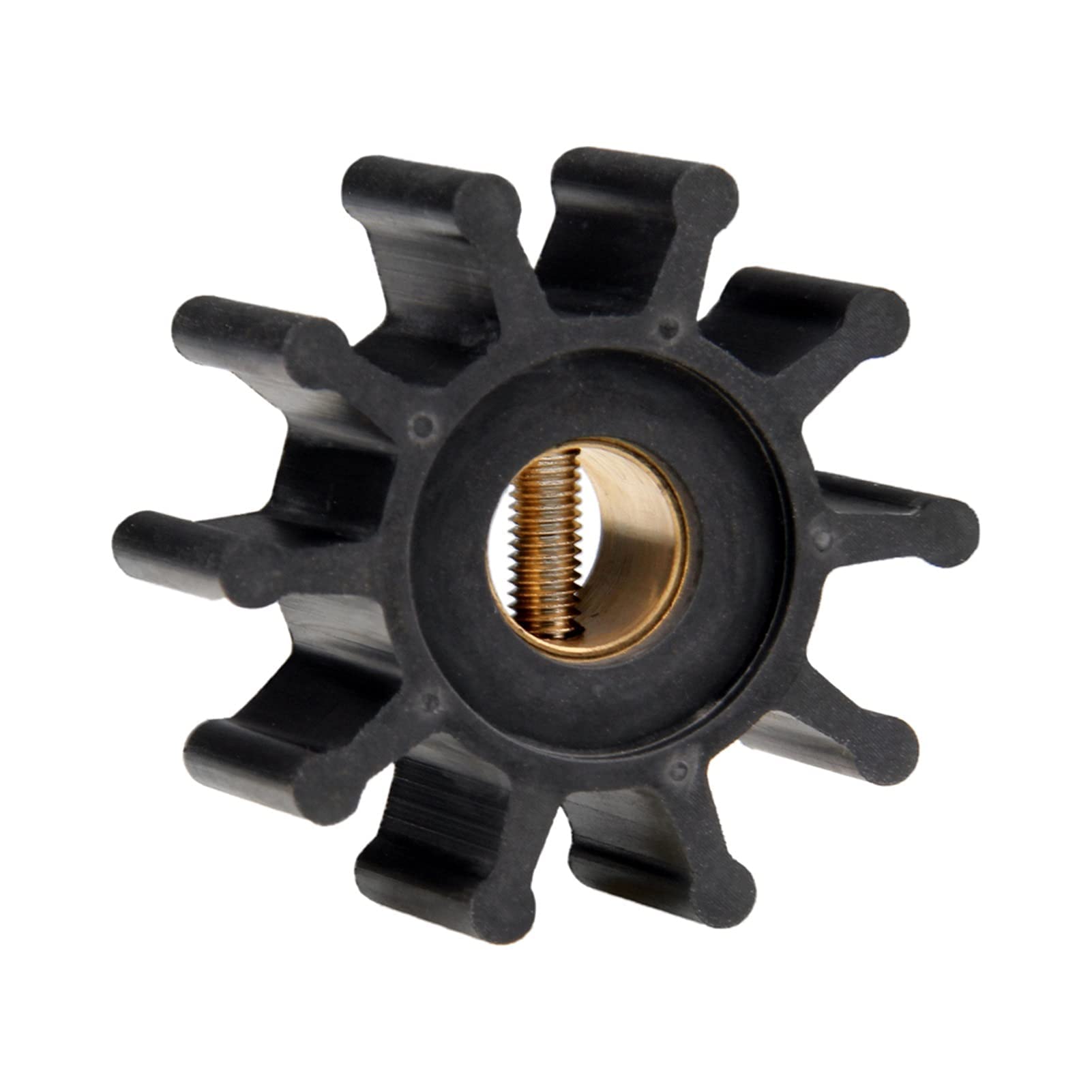 Water Pump Impeller Fit For Jabsco 18653-0001 18653-0001-P Fit For Beta 207-79630 Outboard Motor Black Rubber 6 Blades Boat Accessories Outboard Motors