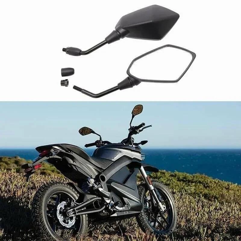 Espejos laterales convexos para moto con visión ampliada antirreflejos 3