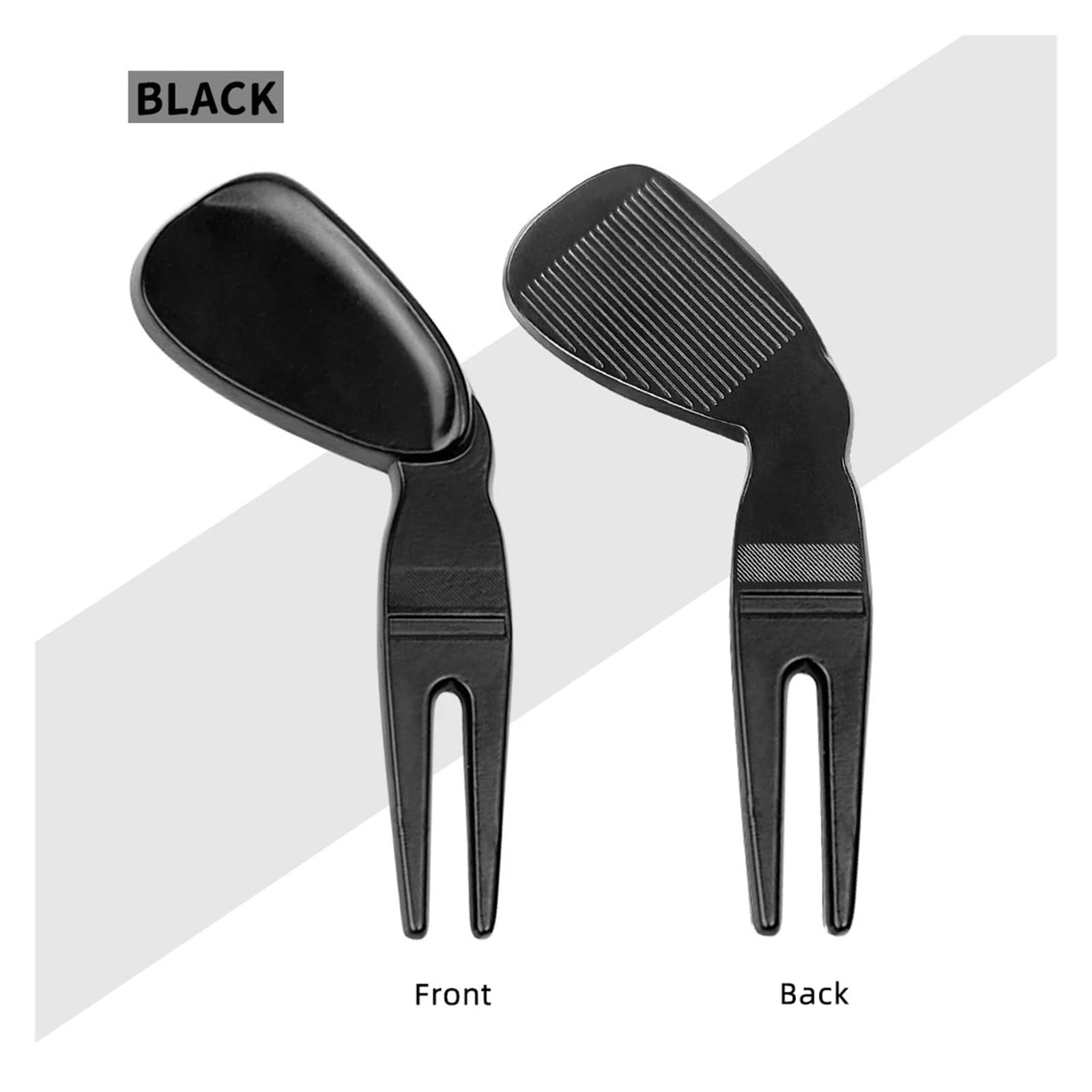 Golf Divot Tool Outdoor Golf Sport Liefert Rasen Reparatur Werkzeuge Position Marker Metall Langlebig Greens Gabel Golf Zubehör