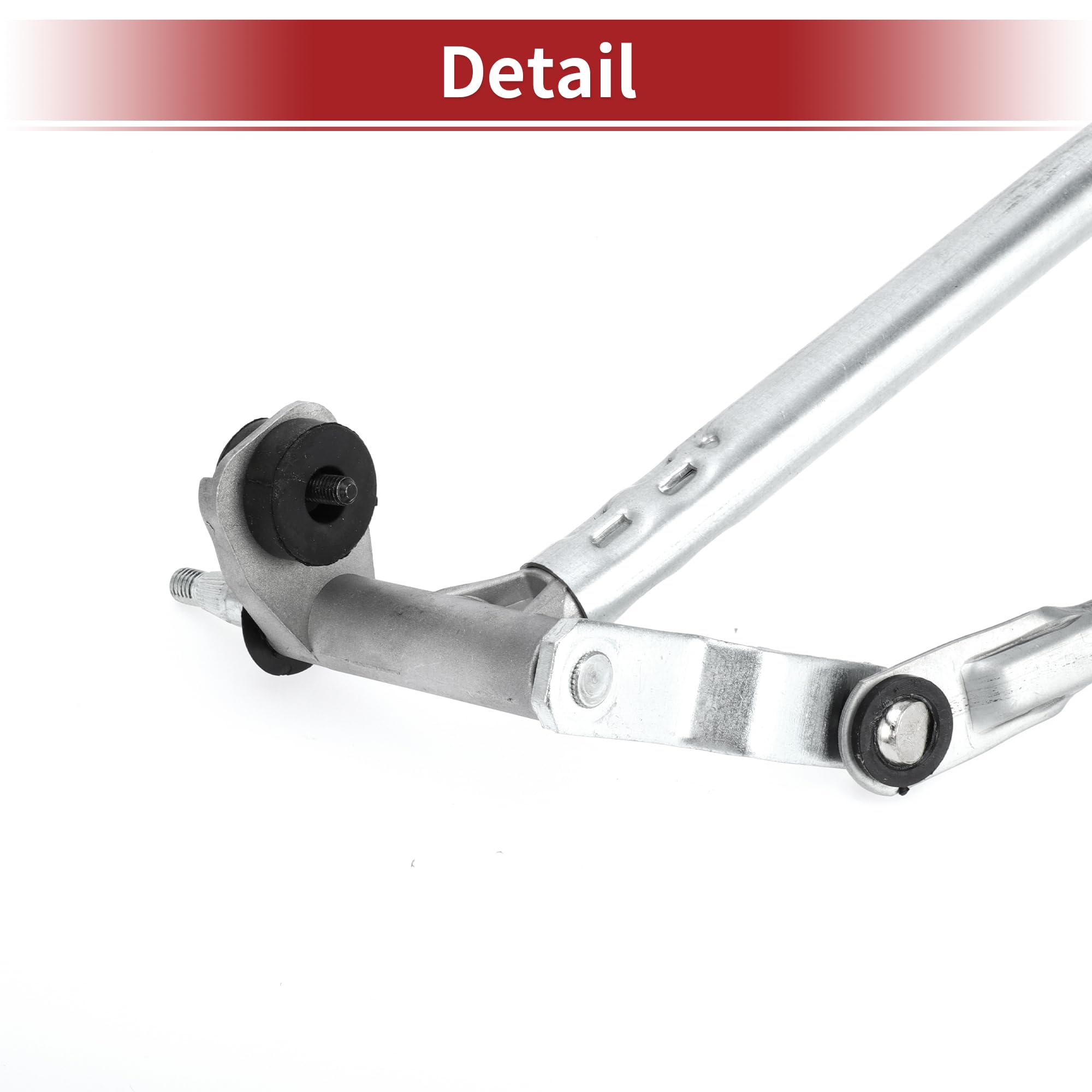 A ABSOPRO Palanca De Enlace Limpiaparabrisas Para Seat Altea 04-15 1Pc | 1 Pc, Metal, Plateado, Oe 5P0955601B, Para Seat Altea Xl 04-15, Reemplazo No Oem
