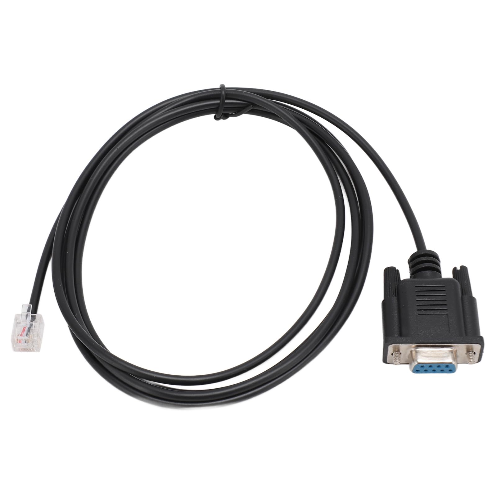 Yctze Rs232c RJ11 6ft DB9 RS232 na RJ11 6P4C kabel szeregowy do AP7800 AP7900 940?0144A – adapter Plug and Play do połączenia LAN, kompatybilny z algorytmem A9, powlekany PCW