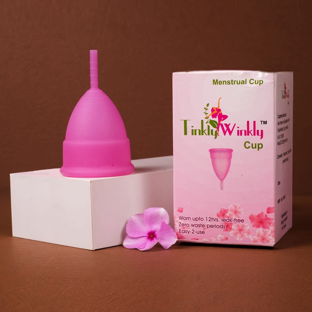 DS Enterprise Reusable Menstrual Cup For Women with Pouch, Ultra Soft, Odour and Rash Free,Made With High Medical Grade Silicon Material, No Leakage, Protection for Up to 8-10 Hours (Large)