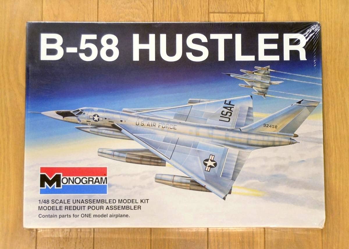 B−58 HUSTLER  ハスラー　1／48　モノグラム Monogram 1/48 B-58 Hustler, by Lee Kolosna