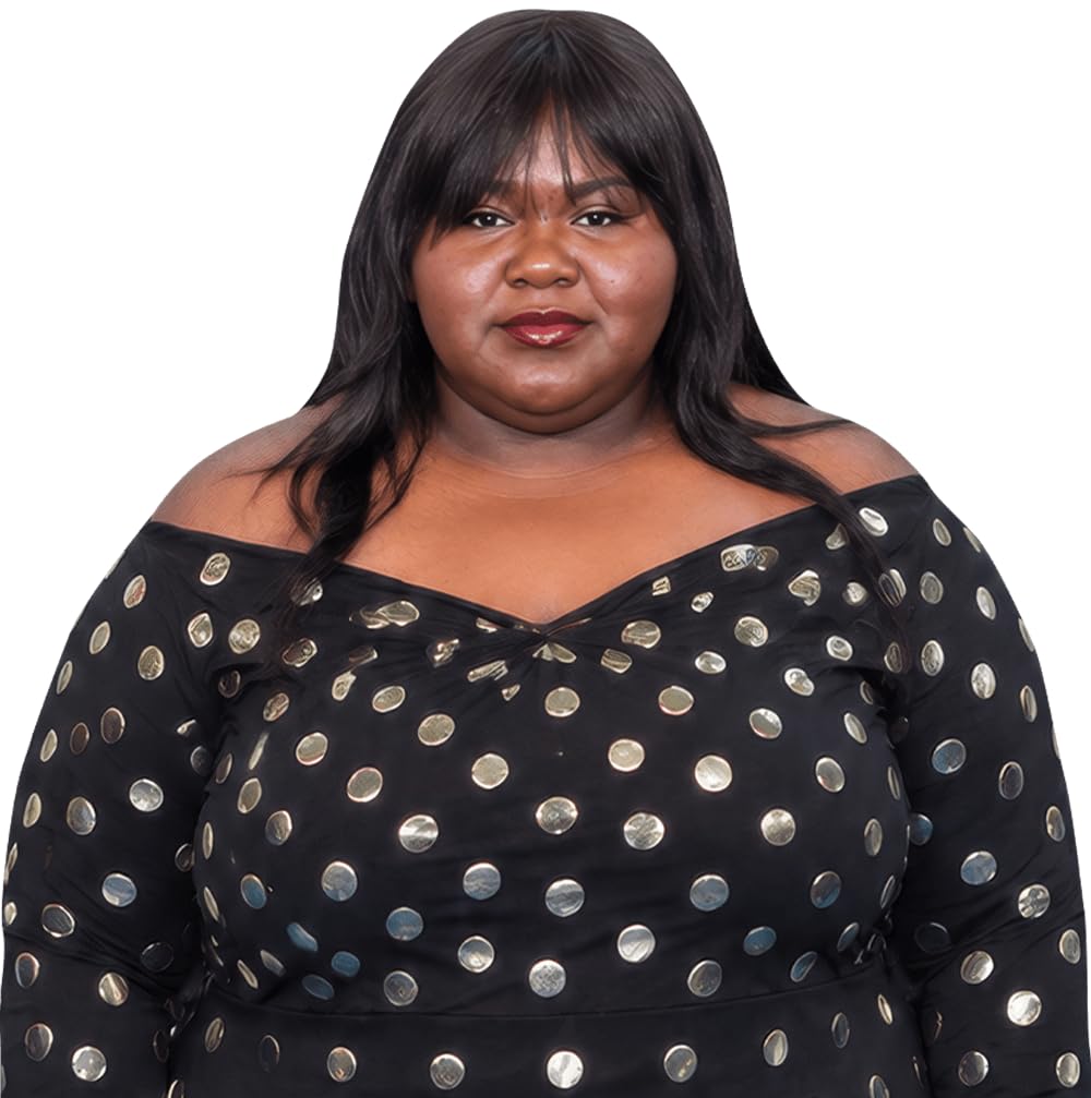 Gabourey Sidibe Polka Dot cutout de cartón para coleccionistas de cine y eventos