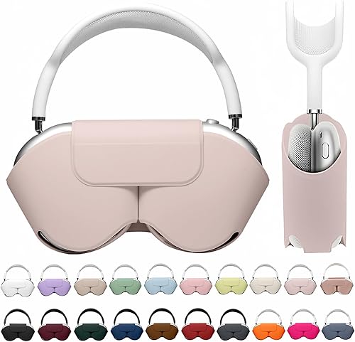 Miniatura 9 de Maxjoy para Apple Airpods Max Funda Inteligente, Funda Protectora de Cuero PU Suave Accesorios para Airpod Max con Modo de Suspensión, Funda de