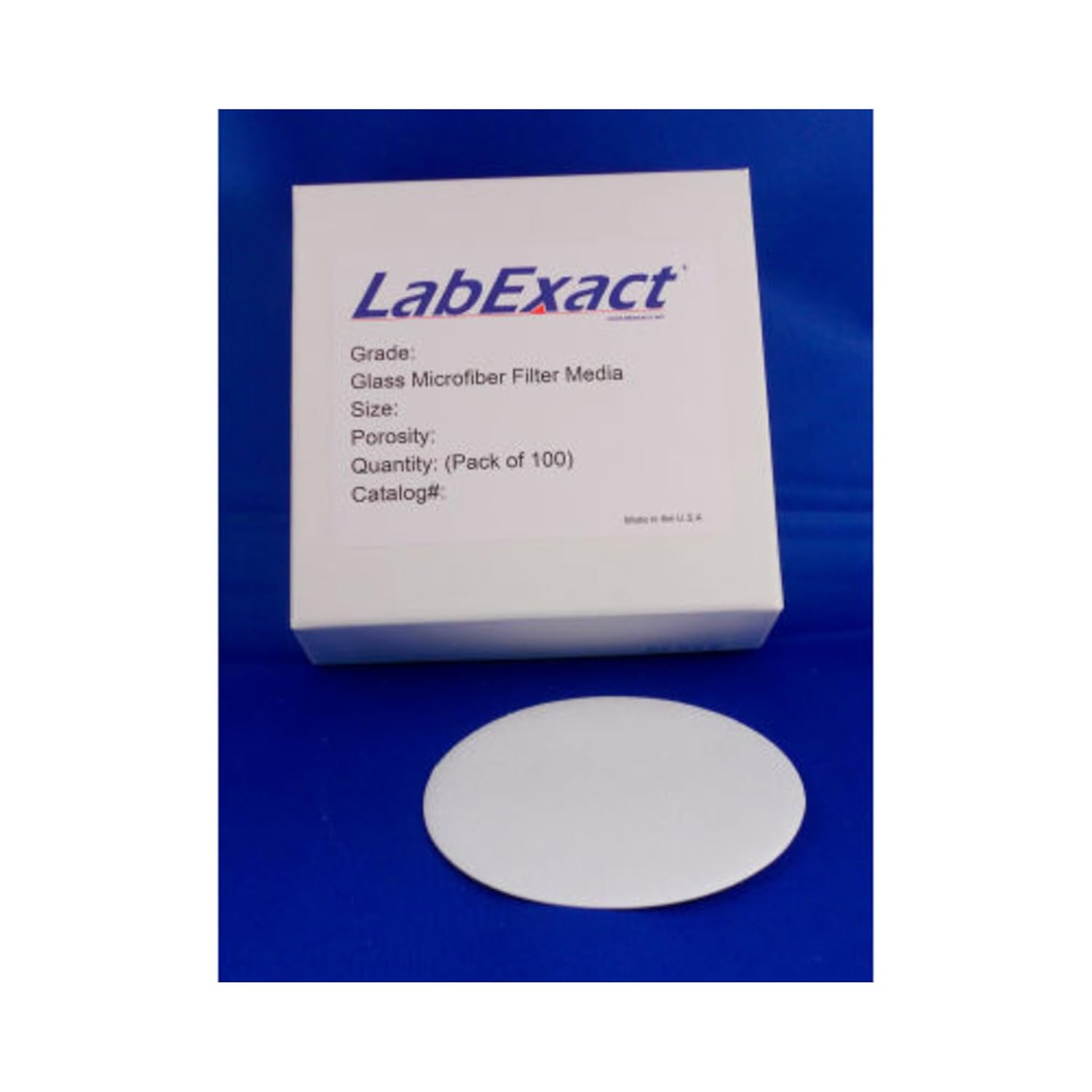 Binderless Glass Microfiber Filter Media, Grade B, 9.0 cm
