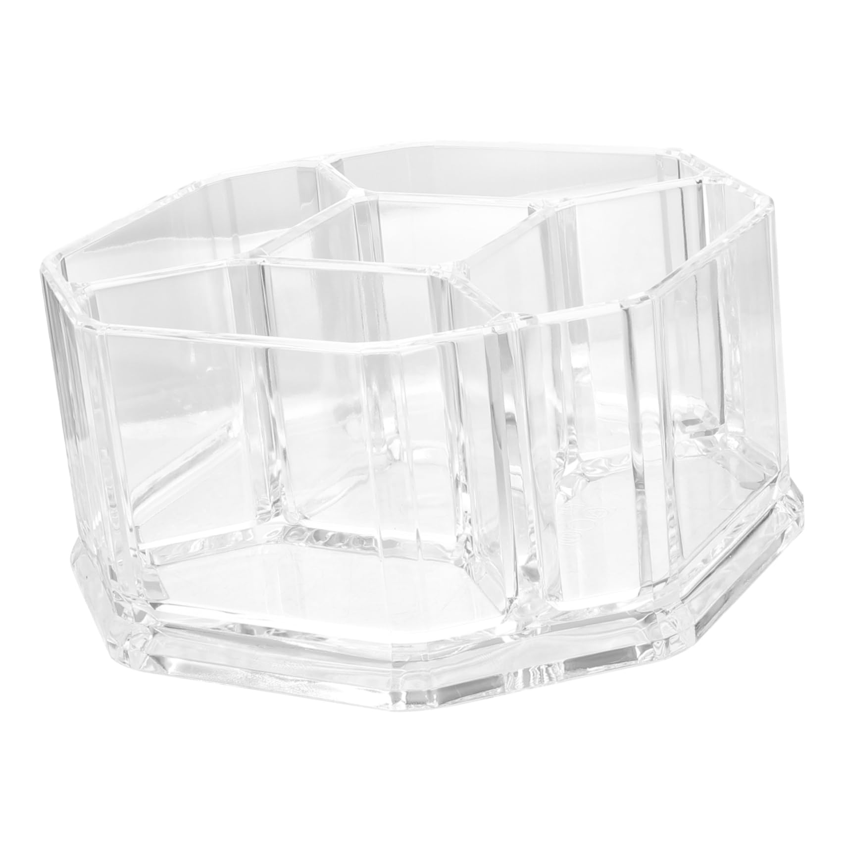 CIYODO 1pc Multipurpose Transparent Storage Box Organizer for Tea Sugar and Items for Home Office and Cafe Use Smooth Edges for Safe Handling