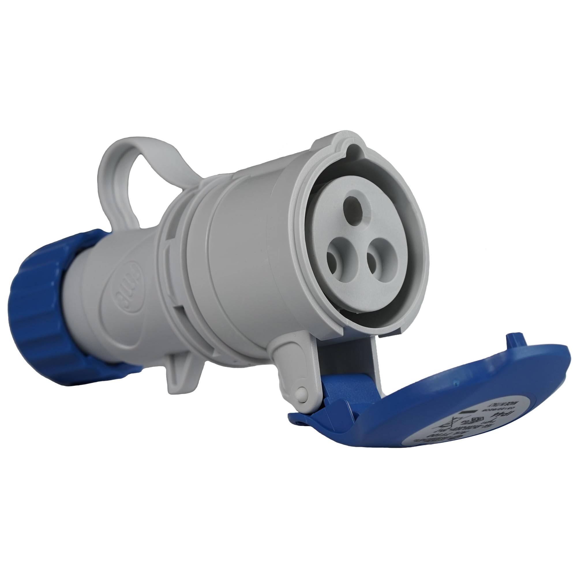 FANTON 92909 Prolunga CEE cavo 20 m. 3G1,5 H05VV-F spina e presa 2P+T 16A 220V grado di protezione IP44 ideale per Campeggio Cantiere Giardino Camper