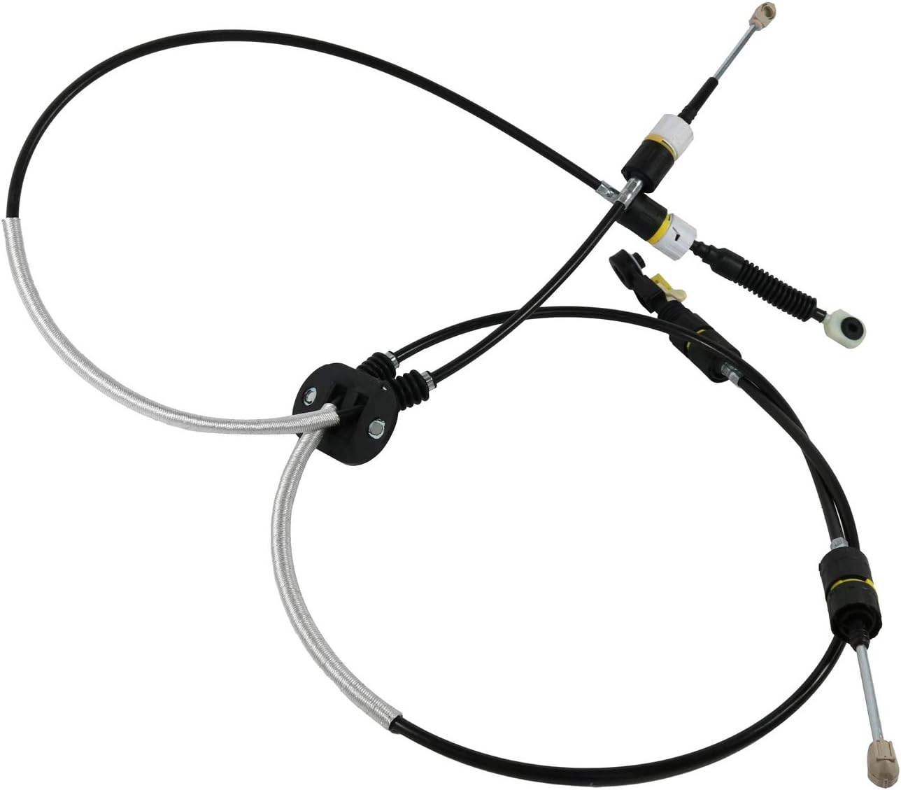 JDMSPEED New Transmission Shift Cable XS4Z7E395BA Replacement For Ford Focus 5 Speed Manual 2000-2004