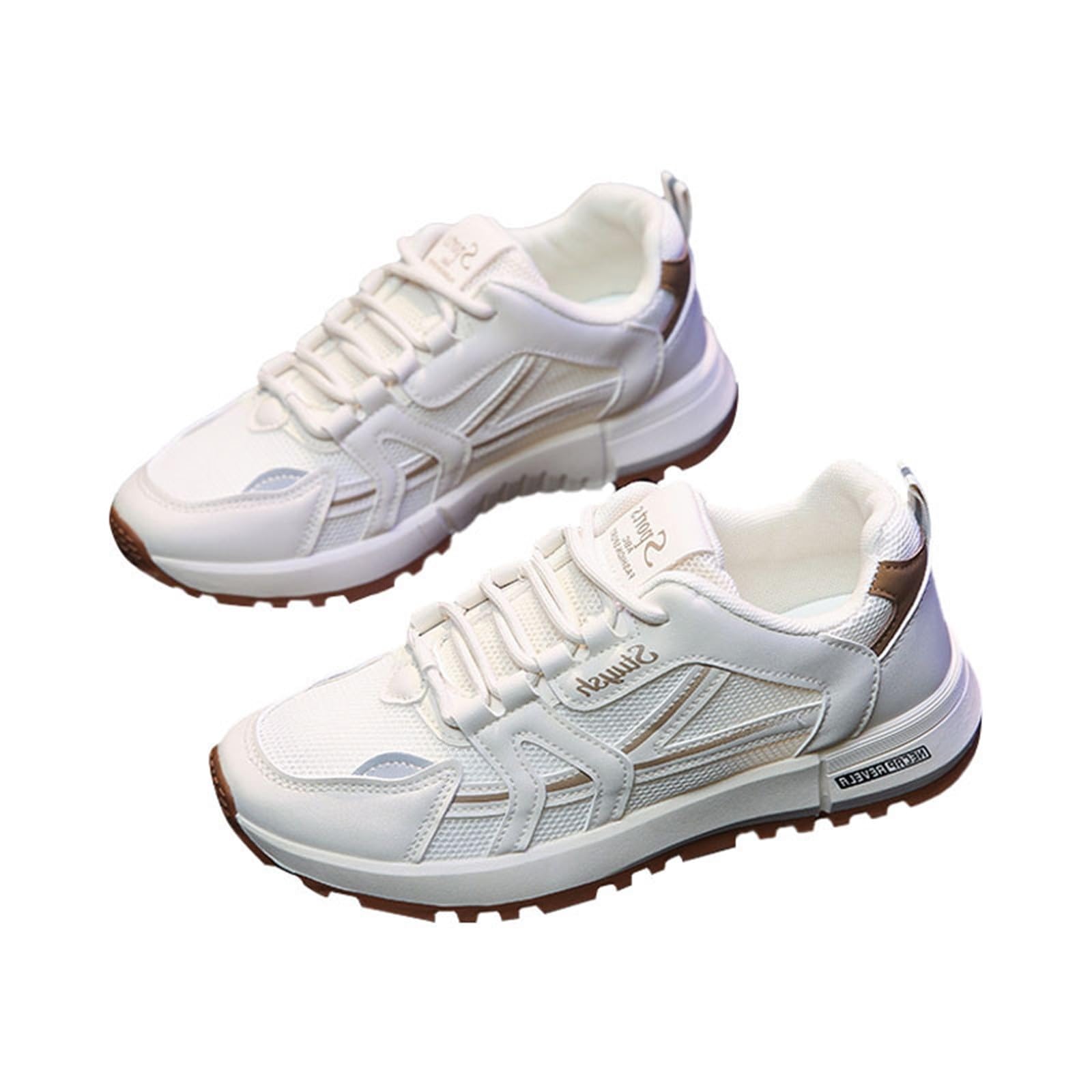 Sneakers Classiche da Donna con Suola Ammortizzata Antiscivolo,Scarpe Estive per l'uso Quotidiano Scarpe da Ginnastica da Donna Elegante e Confortevole
