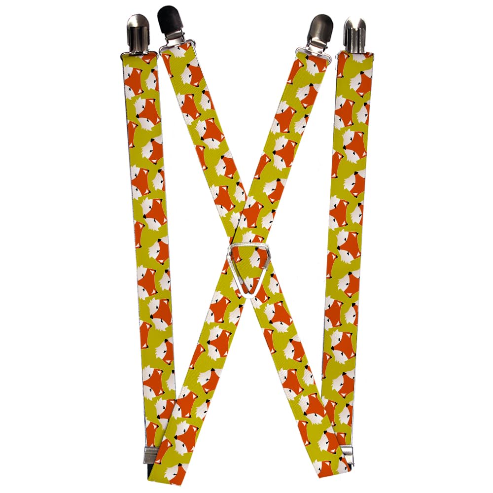 Buckle-Down - Suspenders Suspender - Fox unisex-adults One size