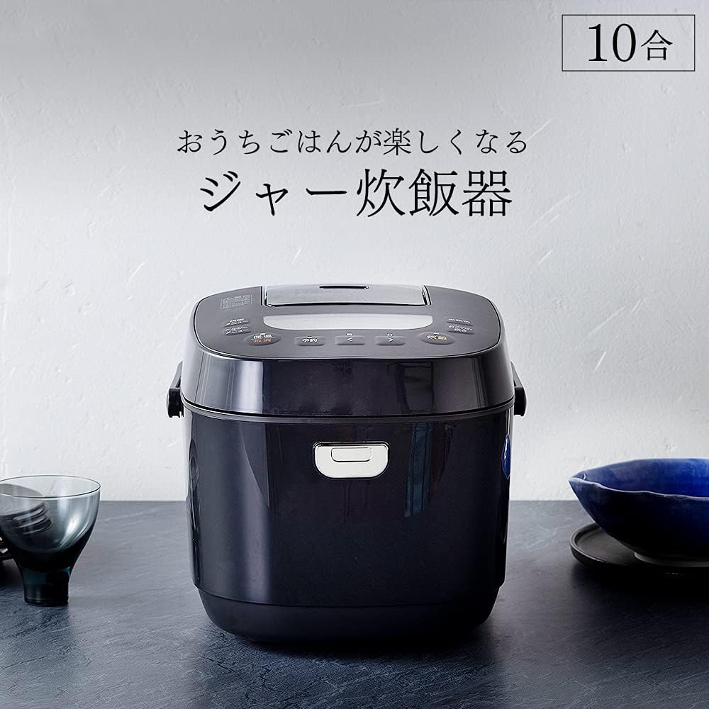 Amazon | 炊飯器 10合 1升 マイコン式 40銘柄炊き分け機能 極厚火釜