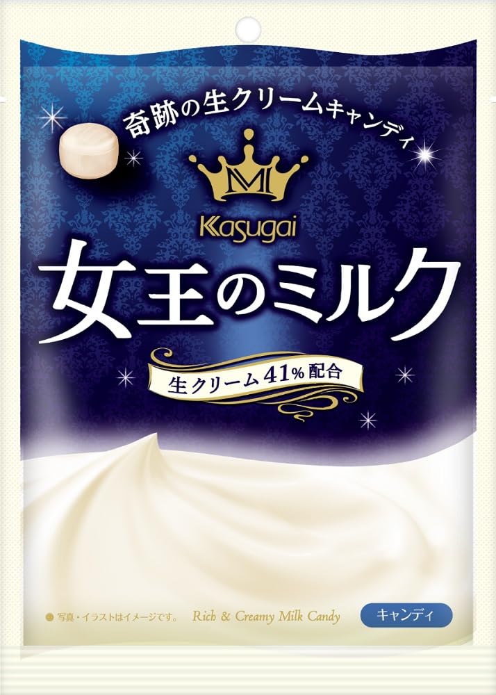 春日井製菓 女王のミルク 70g×6袋