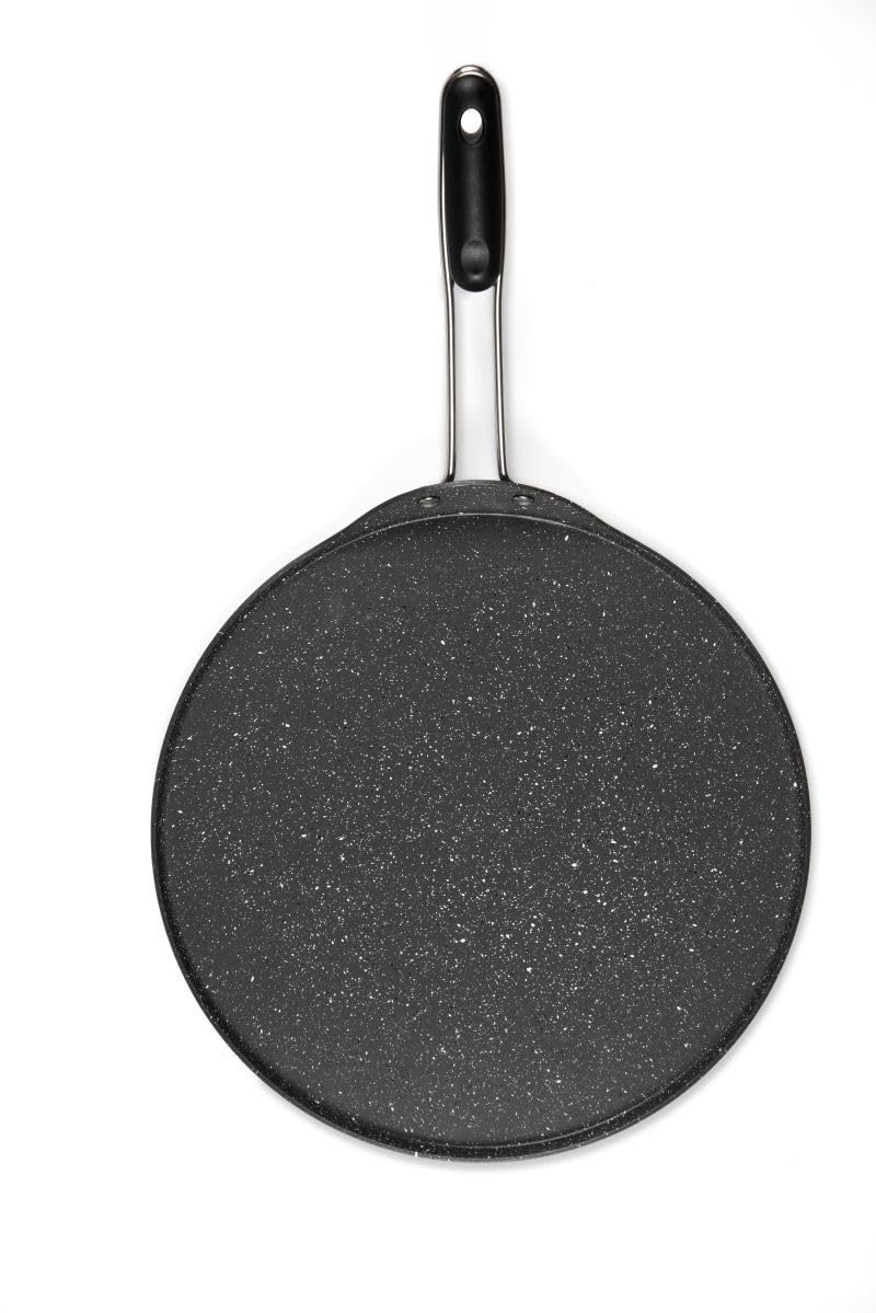 Excelsa Disco Cook Piastra Multiuso, Antiaderente, 34 cm, Alluminio Forgiato, Manico in Acciaio