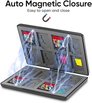 Amazon.com: fivtek Game Card Case for Nintendo Switch2/Switch