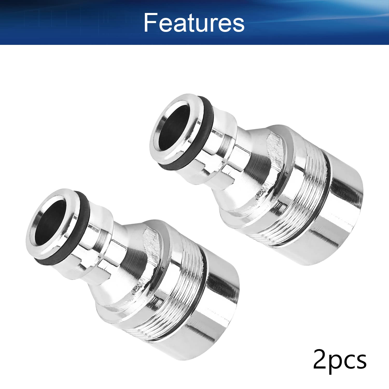 Amazon.co.jp: Othmro コネクタサイズ19mm 内ねじ 3個 蛇口タップク