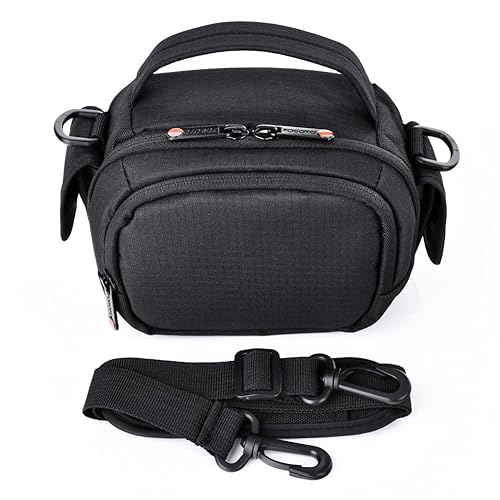 FOSOTO Funda para Handycam, Bolsa Protectora Videocámara, Estuche para Cámara Digital Handycam para Panasonic HC-V180 X1500, Sony HDR-CX240 CX405 CX625 FDR-AX43 AX53 AX33 - imagen 8