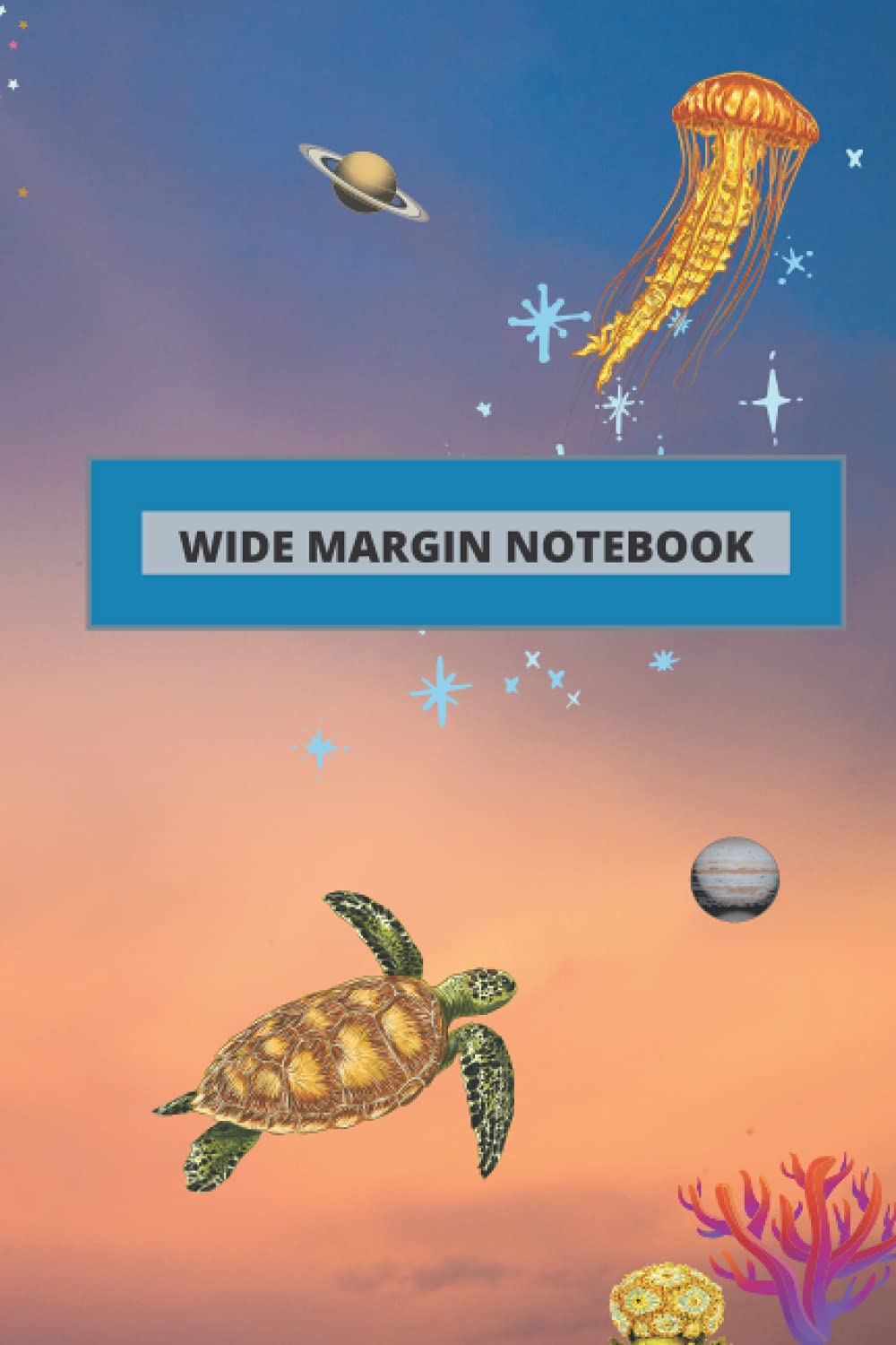Wide margin notebook