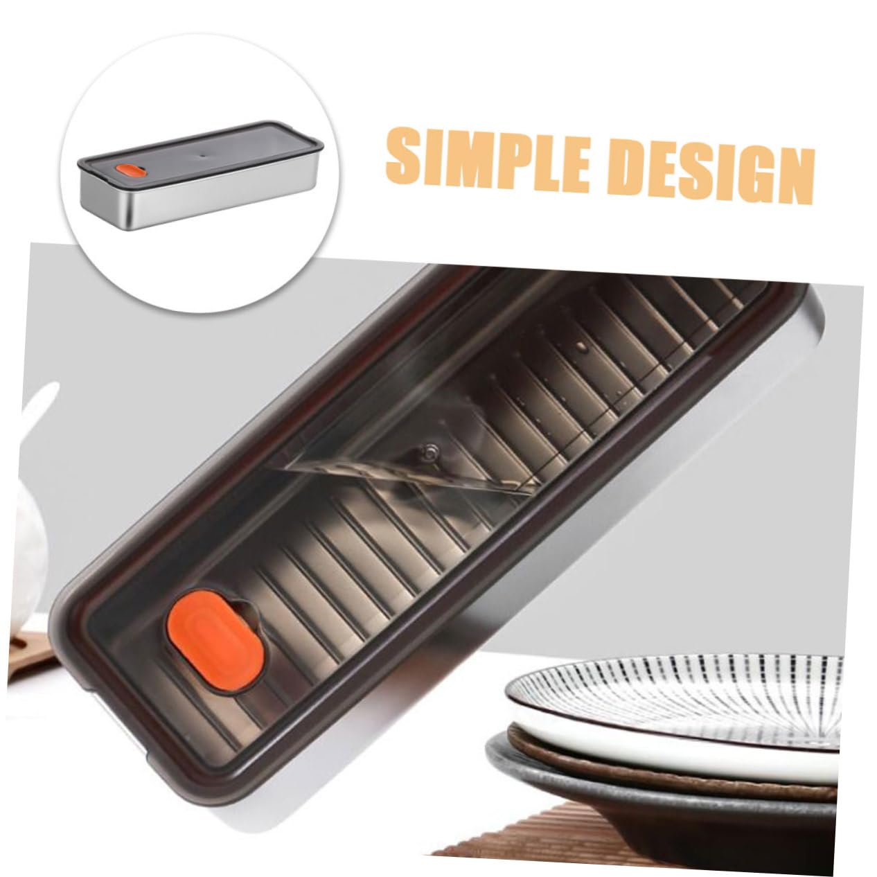 MAGICLULU 5 Piezas Caja De Tocino De Res Recipientes Sellados Para Alimentos Herméticos Refrigeradores De Cocina Encargado Del Tocino Contenedor De Almacenamiento De Tocino Polipropileno
