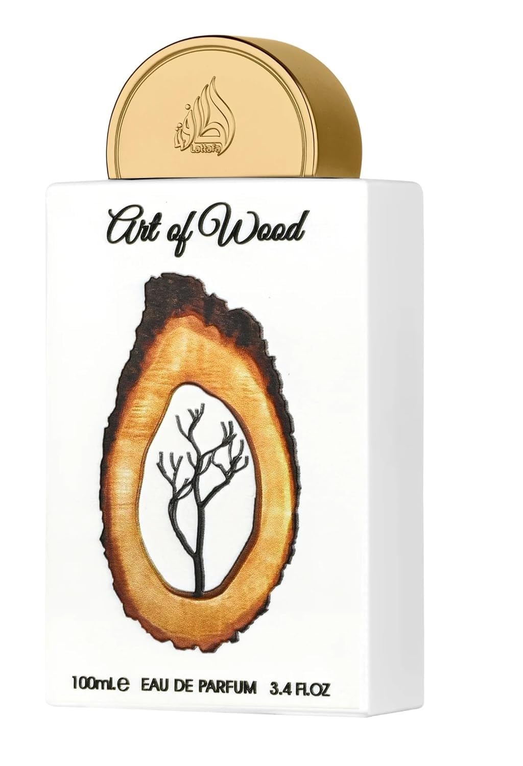 Lattafa Pride Art of Wood for Unisex Eau de Parfum Spray, 3.4 Ounce / 100 Ml