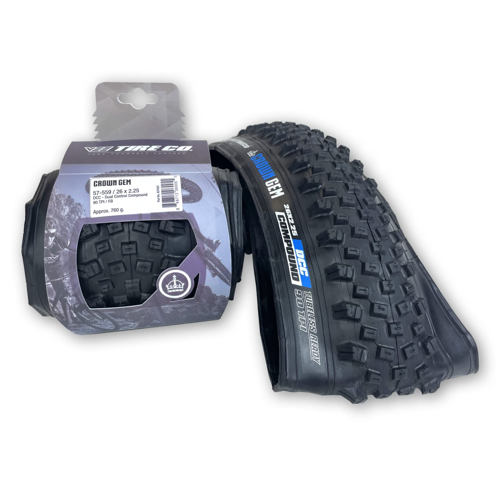 Amazon | Vee Tire Crown GEM 26x2.25 マウンテンバイクタイヤ2本