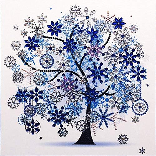 New 5D Diamond Painting Kit, DIY Diamond Number Rhinestone Painting Kits for Adults and Children Embroidery Diamond Arts Craft Home Decor