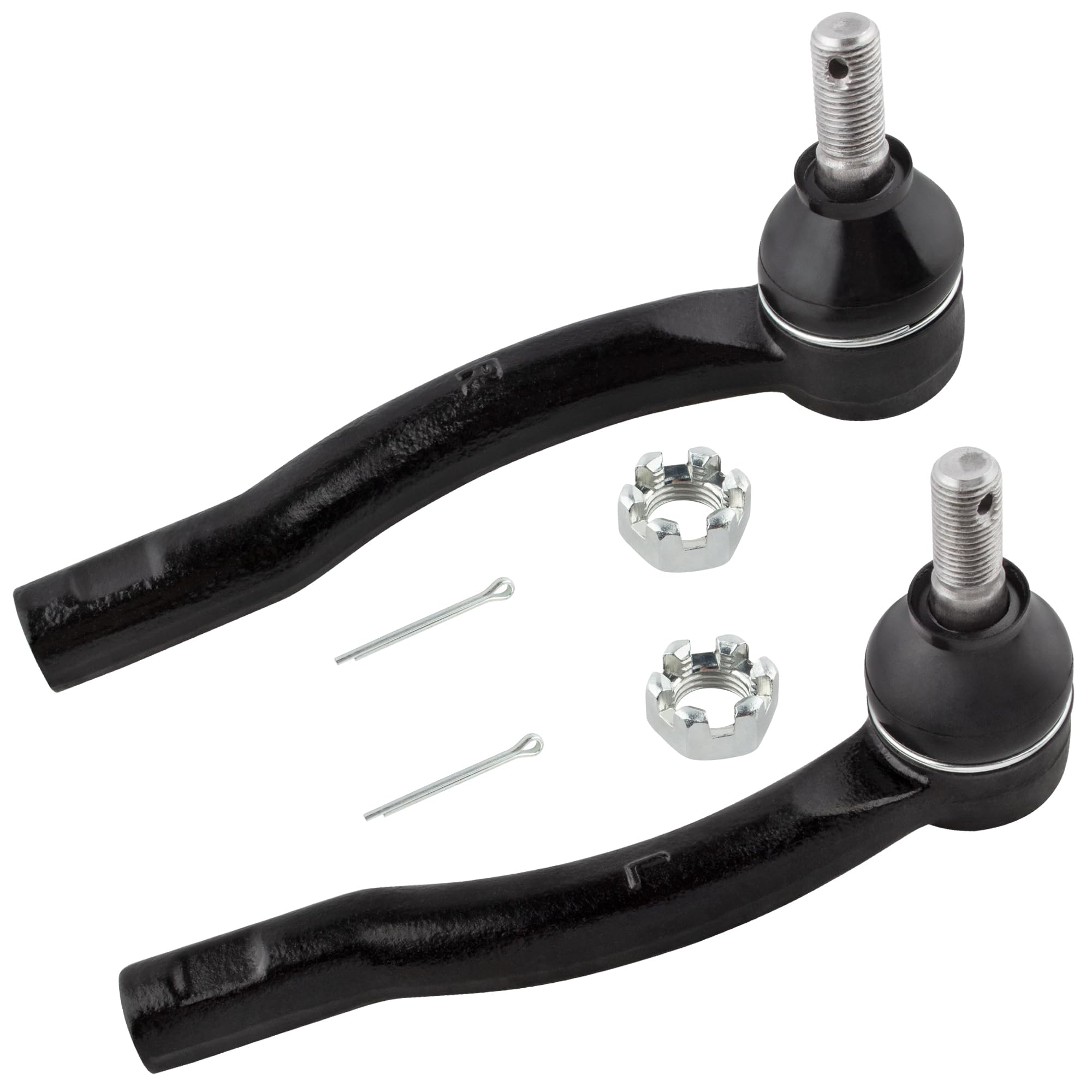 BOXI 2pcs Front Outer Tie Rods Fit for Toyota Corolla 2003 2004 2005 2006 2007 2008 Sedan 4-Door 1.8L | ES80432 ES80431