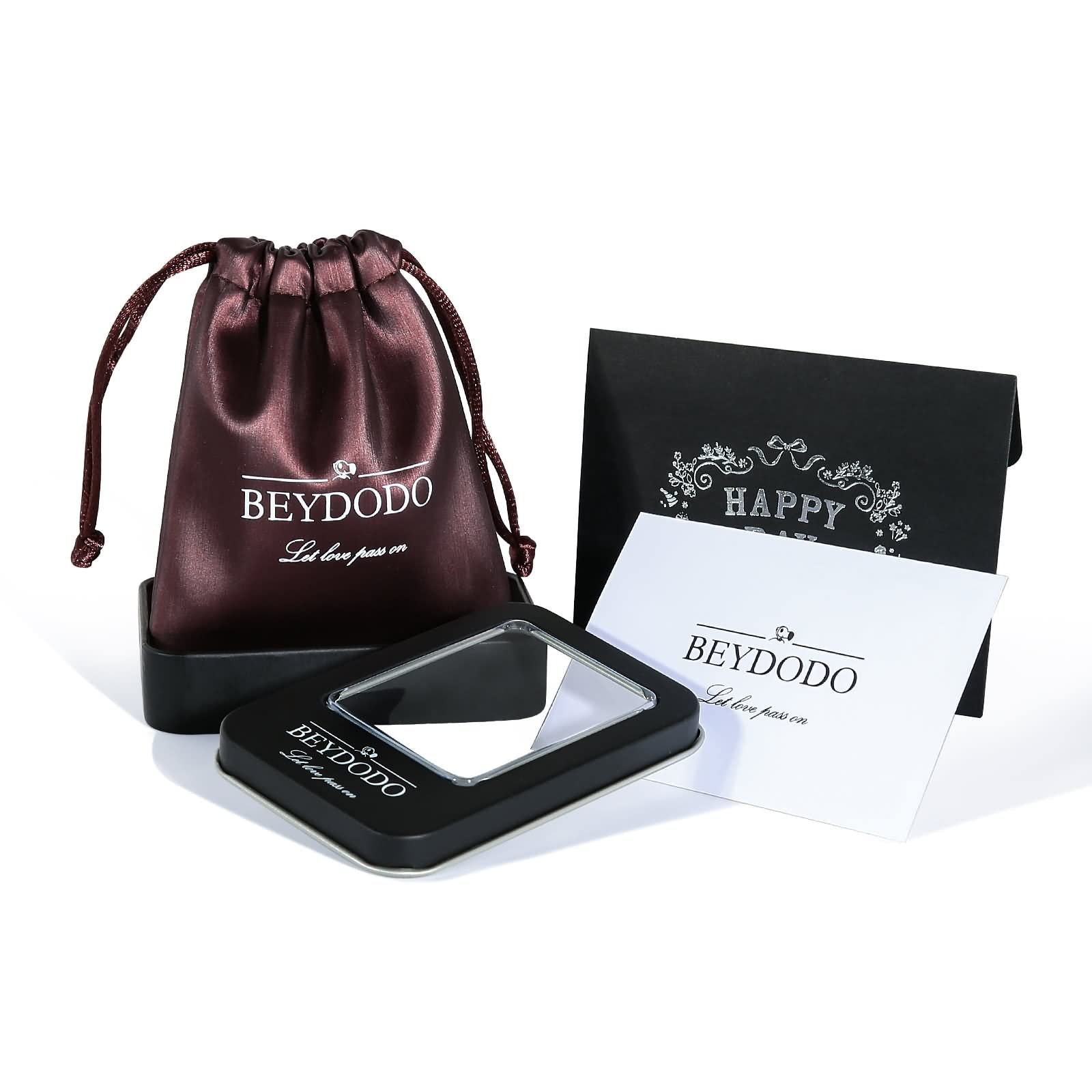 Beydodo Herren Ring Silber 990, Ringe Männer Gothic Hund mit Zirkonia Silber Ring Personalisiert Freundschaftsringe Einstellbar