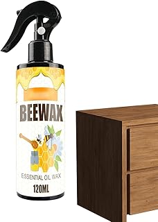 Beeswax Spray Furniture Polish - Wood Cleaner Floor Seasoning Bees Wax Spray | All-Purpose Natural Beewax Spray | Beeswax Furniture Polish and Cleaner | for Furniture, Floors, Tables, Cabinets