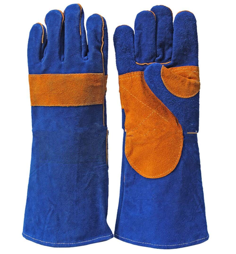 Guanti Da Saldatura Resistenti Al Calore - Per BBQ, Forno, Saldatura MIG/TIG, Taglia XL+, Nuovi