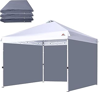 SCOCANOPY Pop Up Canopy SunWall 3 Pack