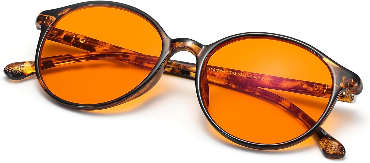 LIKSMU Blue Light Blocking Glasses Computer Gaming TV Phone Sleeping Glasses Women Men Professional Filter Anti Eyestrain