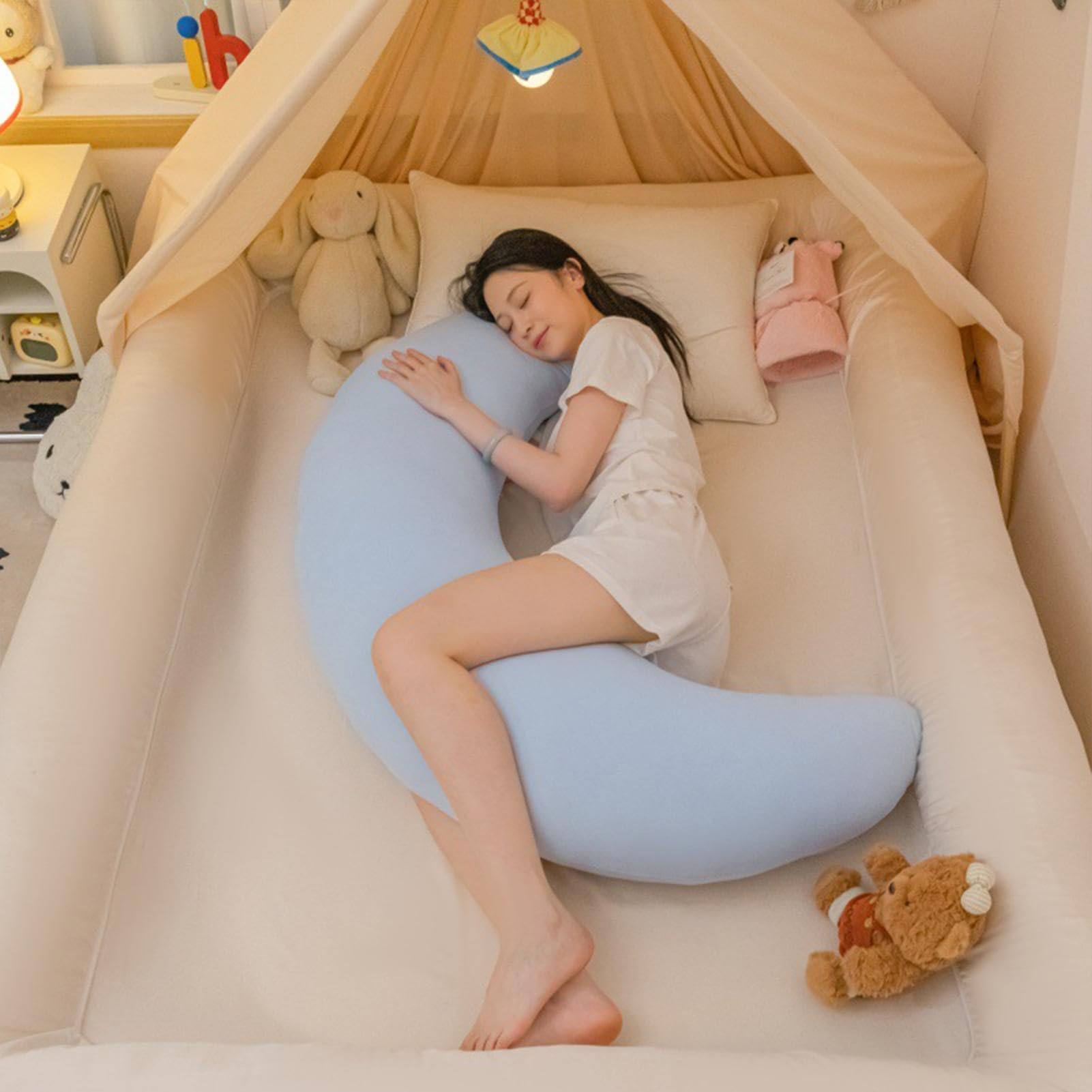 Cuscino Body da sul Fianco Cuscino Decorativo A Da 180 Centimetri Per | Morbido Guanciale Body Per Casa, Camera Da , Divano, Dormitorio, Sonno Notturno E Diurno